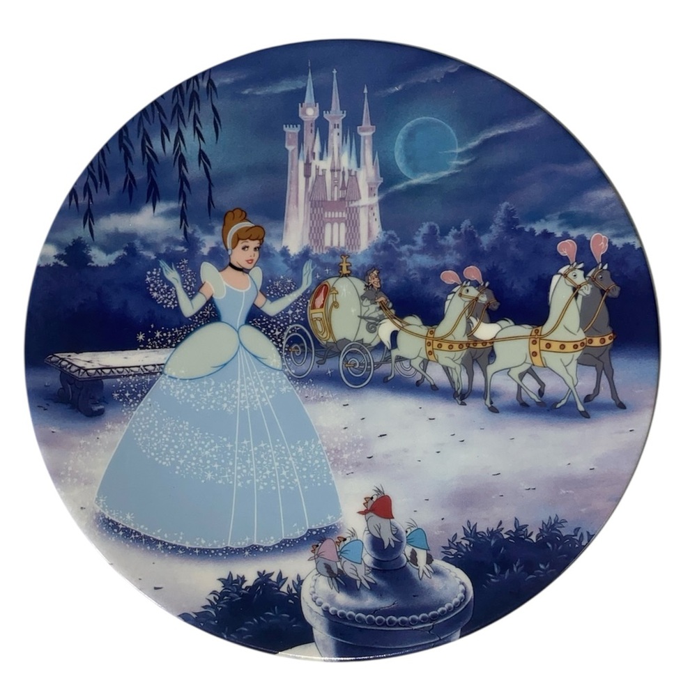 1992 Knowles Disney Treasured Moments Plate Collection - Cinderella